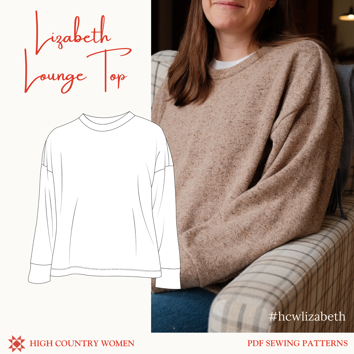 Lizabeth Lounge Top