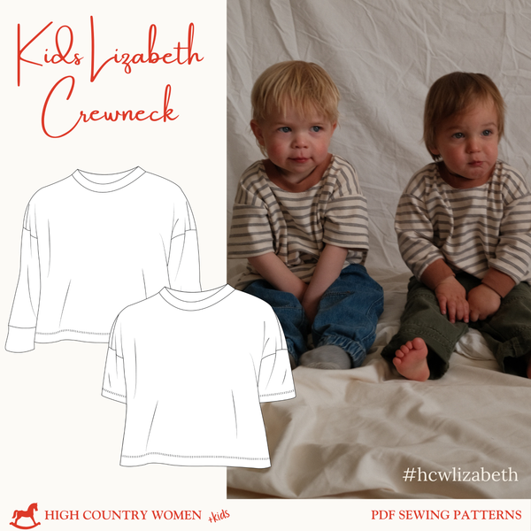 Kids Lizabeth Crewneck