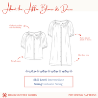 Affie Blouse & Dress