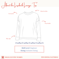 Lizabeth Lounge Top