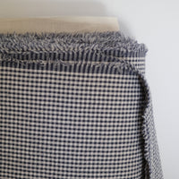 Yarn-Dyed Organic Cotton Seersucker Gingham