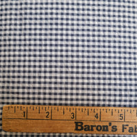 Yarn-Dyed Organic Cotton Seersucker Gingham